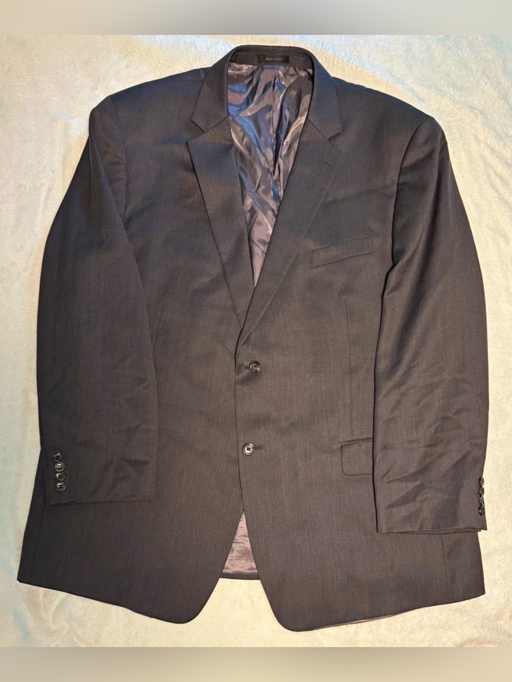 Michael Kors Men’s 100% Wool Blazer Sport Coat Gray 52L
